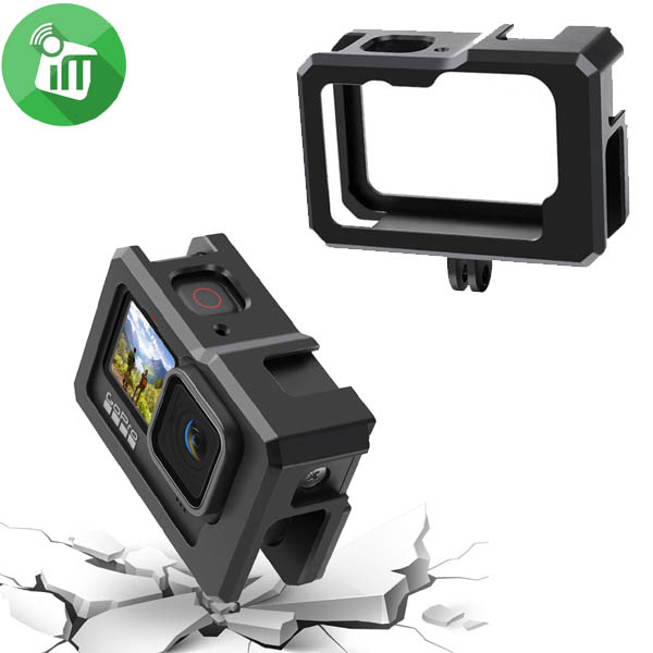 GO278 Protective Vlog Metal Cage For GoPro (HERO9/HERO10)