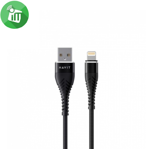 Havit CB705 USB-A To Lightning Braided Cable 2.1A (1m)