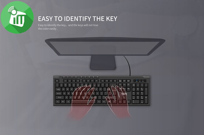 Havit KB256 Wired Multimedia Keyboard-AR