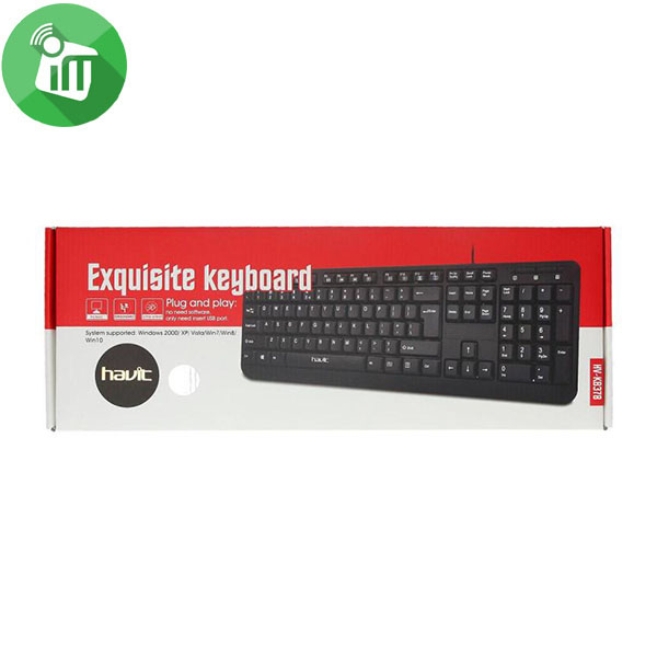 Havit KB378 Wired Keyboard-AR