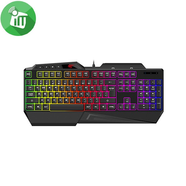 Havit KB488L Wired Multi-function RGB LED Gaming Keyboard-AR