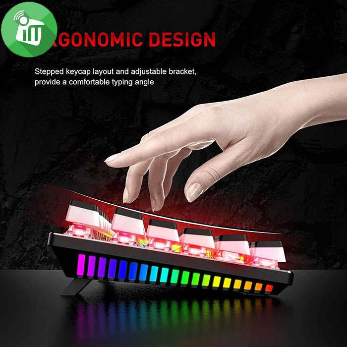 Havit KB851L Wired RGB LED Gaming TKL Mechanical Keyboard PCMAC