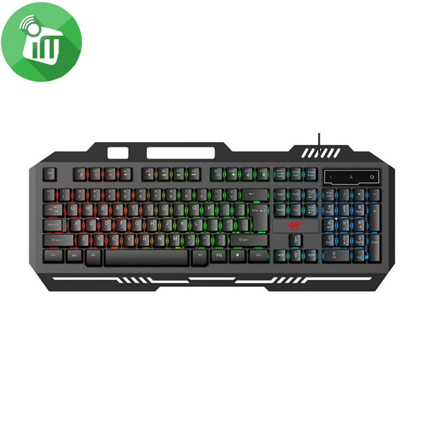 Havit KB855L Wired Multi-function RGB LED Gaming Keyboard-AR