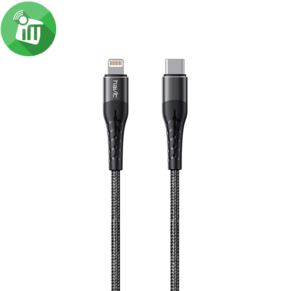 Havit RH14 USB-C To Lightning Nylon Braided Cable PD 20W (1.2m)