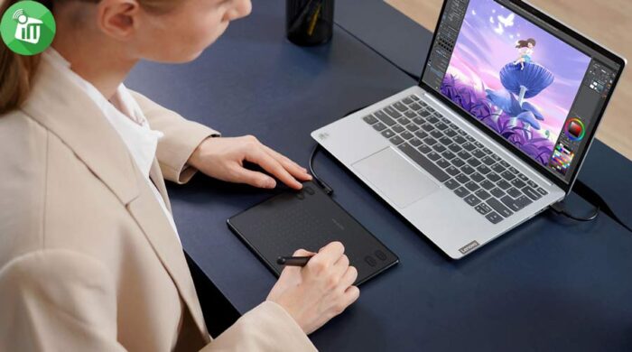Huion Inspiroy RTE-100 Wired Digital Graphic Drawing Tablet