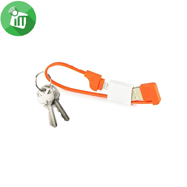 MINISO Lightning USB Data Cable with Key Chain - Image 2