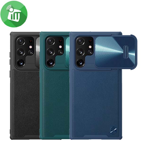 Nillkin CamShield S Leather Case Samsung Galaxy S22 Ultra