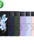 Samsung Galaxy Z Flip4 Silicone Cover with Ring
