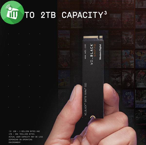 Western Digital Black SN770 NVMe Solid-State Game Drives SSD 500GB