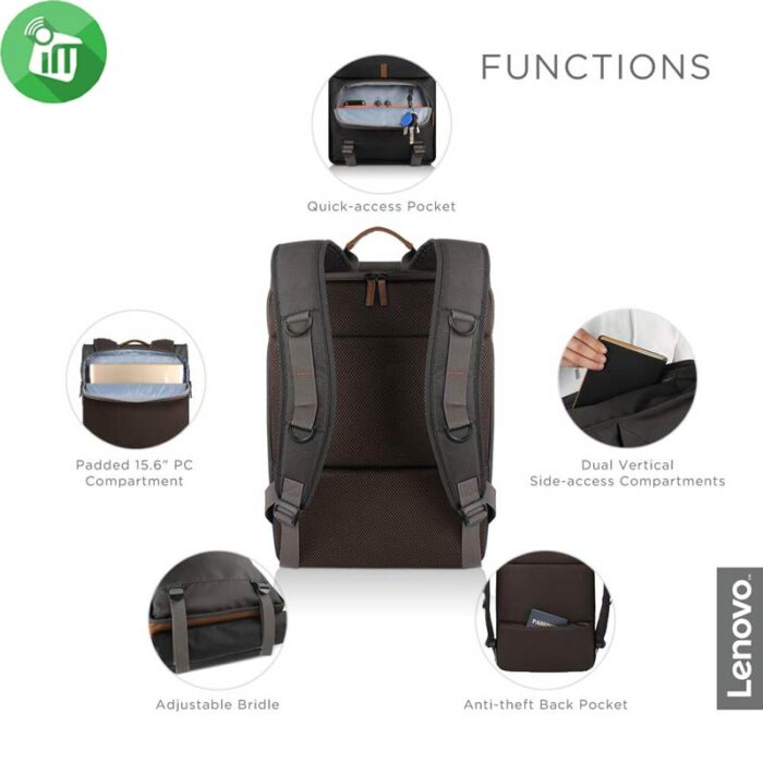 Lenovo Urban B810 Laptop Backpack 15.6-inch