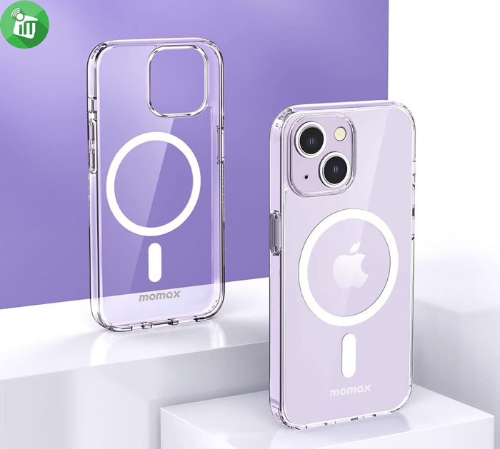 MOMAX Hybrid Lite Magnetic Hard Case For iPhone 14 Plus