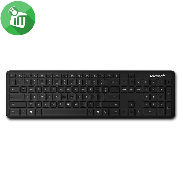 Microsoft-Bluetooth-Desktop-1AI-00016 مايكروسوفت كيبورد و ماوس بلوتوث للأعمال 1AI-00016 - أسود