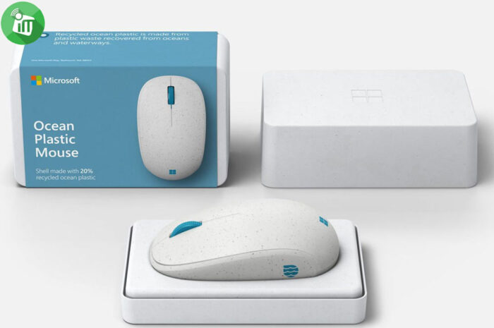 Microsoft Wireless Ocean Plastic Mouse (I38-00009)
