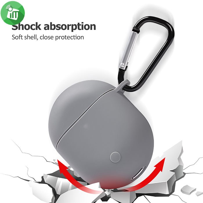 Pod Pocket Silicone Cover For Xiaomi Redmi Buds 3 Pro with Keychain