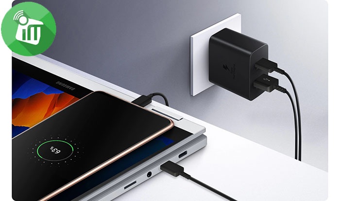 Samsung 35W PD Power Adapter Duo
