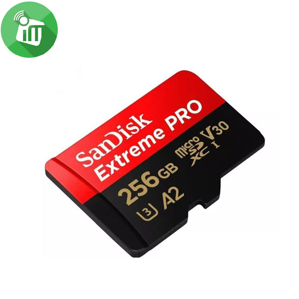 SanDisk Extreme PRO 256GB microSDXC UHS-I Card With Adapter 17090MBs