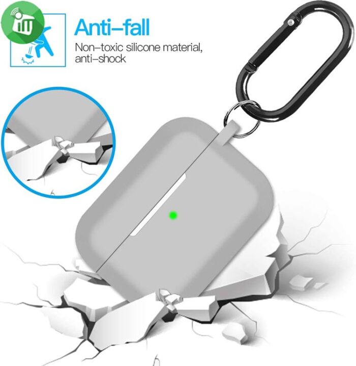 Silicone Case Apple Airpods Pro 2 With Keychain
