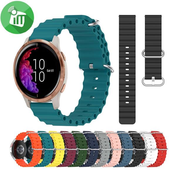 Silicone Ocean Band Strap Watch (20mm)