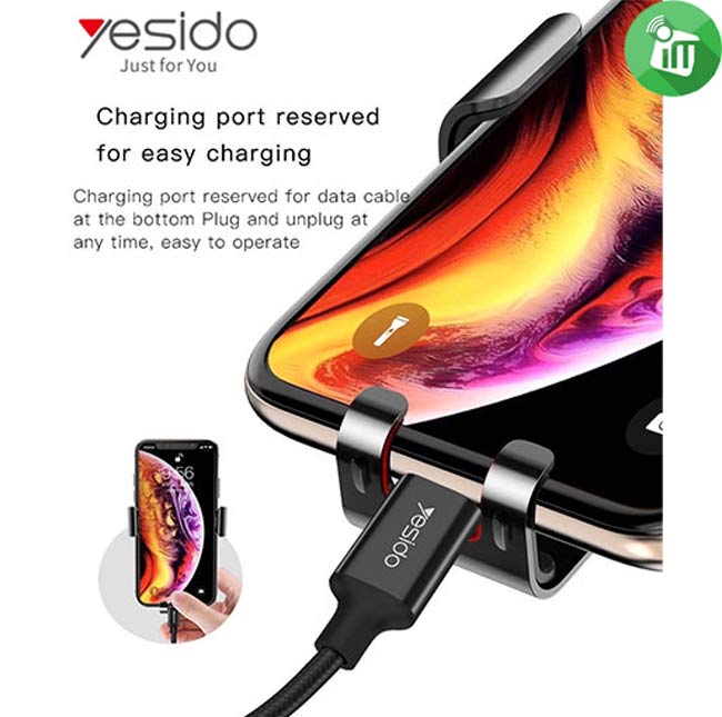 Yesido C87 Air Vent Phone Glass Car Holder