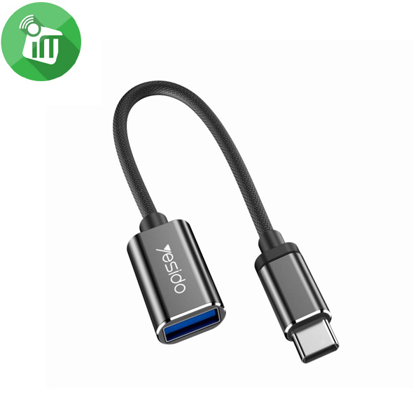 Yesido GS01 USB-C To USB-A 3.0 OTG Adapter (15CM)