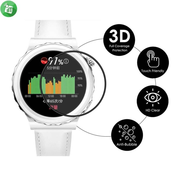 iScreen Protector Huawei GT3 Pro 43mm Watch Full Coverage TPU