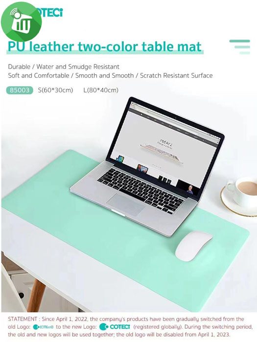 COTEetCI 85003 Double Sided Mouse Pad (L) (80cm X 40cm)