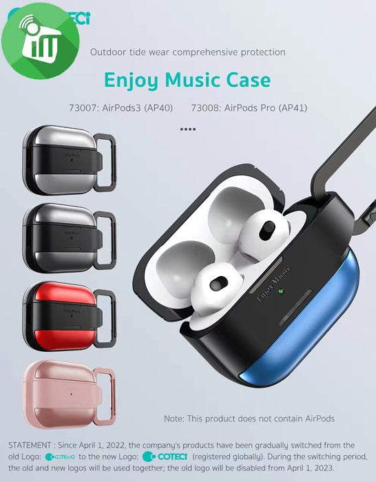 COTEetCI AP41 Enjoy Music Case For AirPods Pro