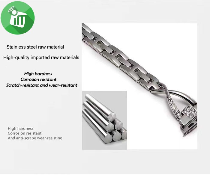 COTEetCI W18 Diamond Elegant Watch Band For iWatch (38/40/41mm)