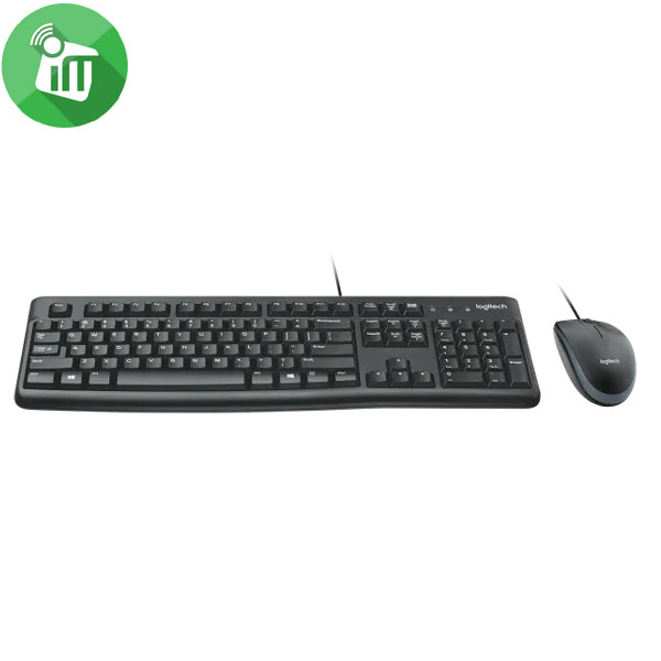 Logitech MK120 Wired Keyboard Mouse Combo