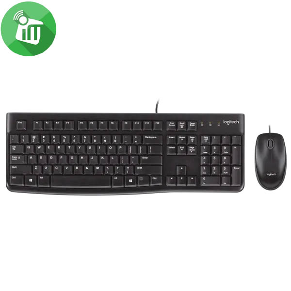 Logitech MK120 Wired Keyboard Mouse Combo