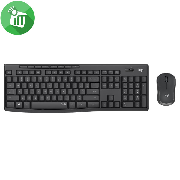 Logitech MK295 Silent Wireless Keyboard-AR and Mouse Combo