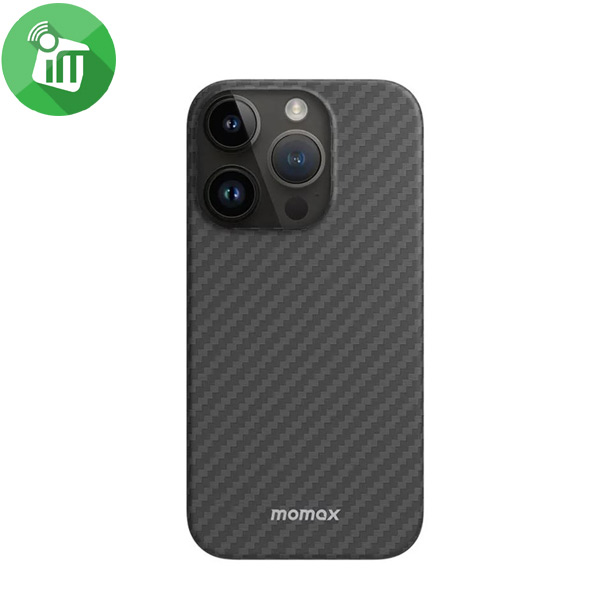 MOMAX Carbon Magnetic Hard Case For iPhone 14 Pro Max