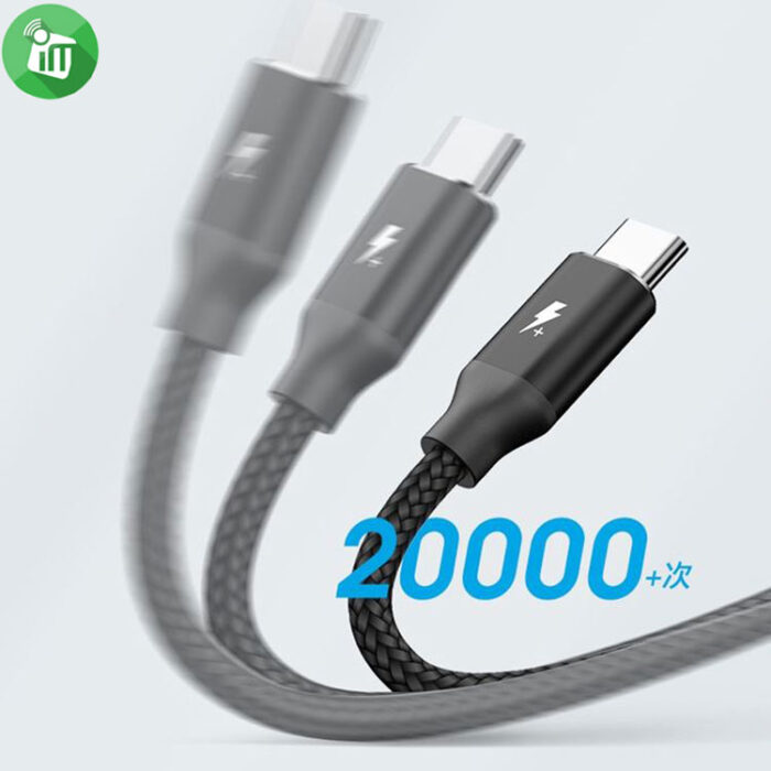 MOMAX DA20 Elite Link USB C to USB-A Braided Cable 6A (1.2M)
