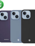 MOMAX Silicone Case Magnetic TPU Back Cover For iPhone 14