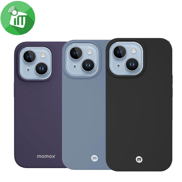 MOMAX Silicone Case Magnetic TPU Back Cover For iPhone 14