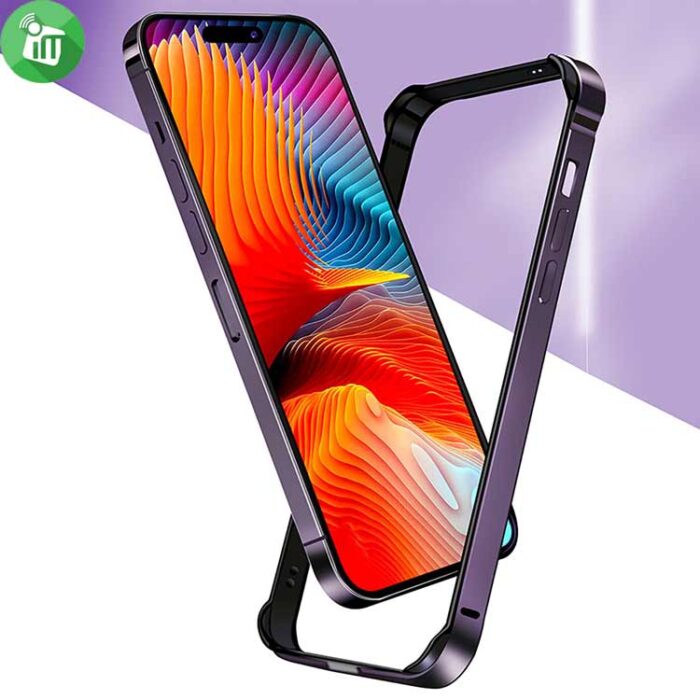 COTEetCI Aluminum Bumber Case For iPhone 14 pro