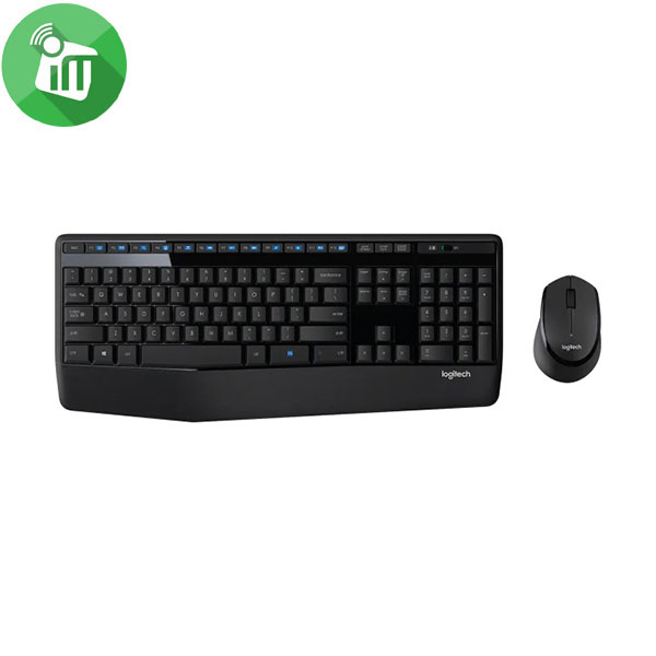 Logitech MK345 Comfort Wireless Keyboard-AR and Mouse Combo