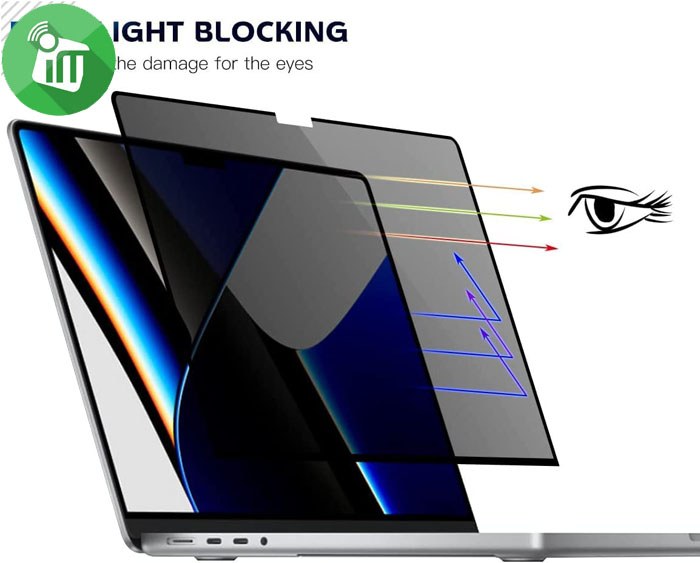 Vmax Screen Shield Privacy Protector For MacBook Air 13.6 M2 (2022) (A2681)