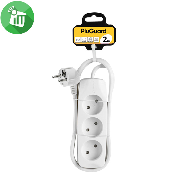 iLock Power Strip 3 Outlets Sockets 2M