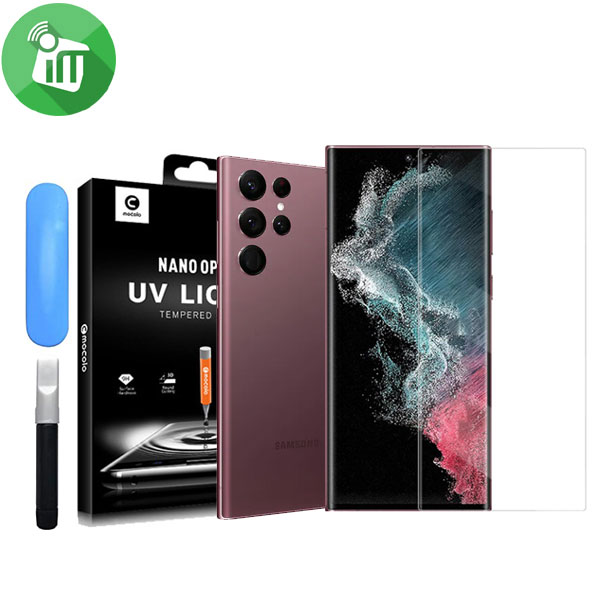 mocolo UV Nano Optics Tempered Curved Glass Screen Protector For Samsung Galaxy S23 Ultra