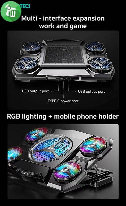 COTEetCI SD-47 Laptop Gaming Cooler Air Pad