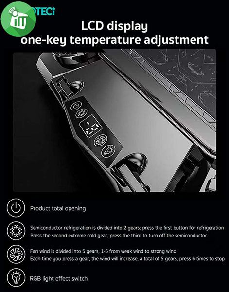 COTEetCI SD-47 Laptop Gaming Cooler Air Pad