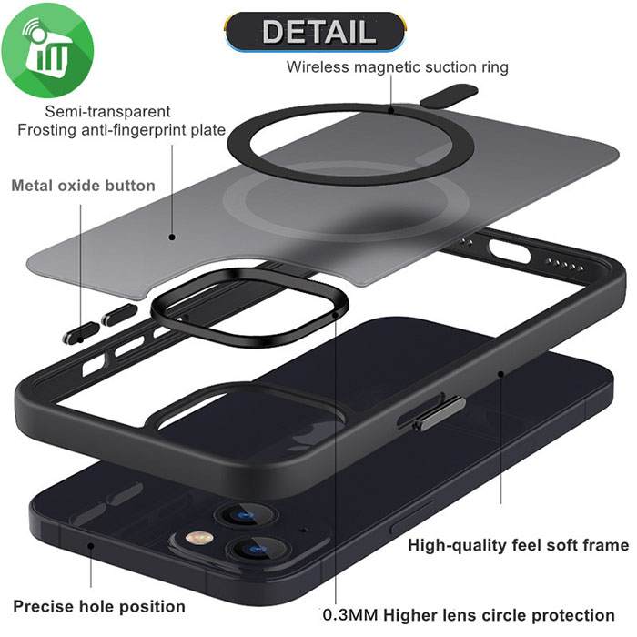 DfansDesign Armor Magnetic Series Hard Case iPhone 14 Plus