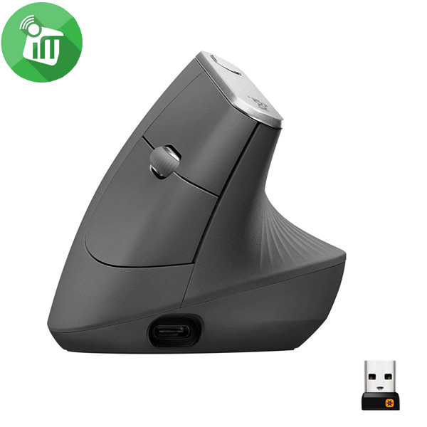 Logitech MX Vertical Advanced Ergonomic Wireless Mouse