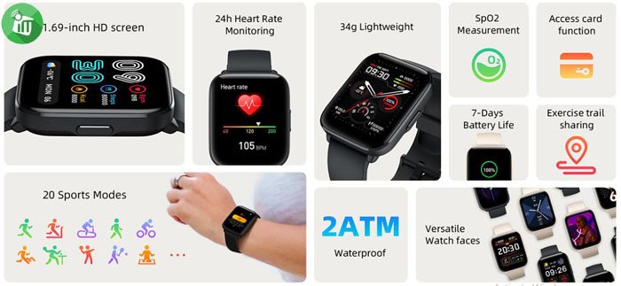 Mibro Smart Watch C2