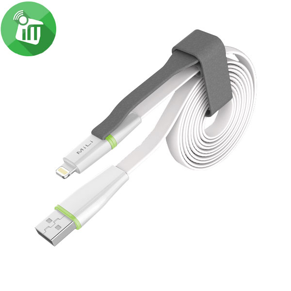 Mili 2 in 1 Lightning & Micro mfi USB Cable 1M (HI-L12)