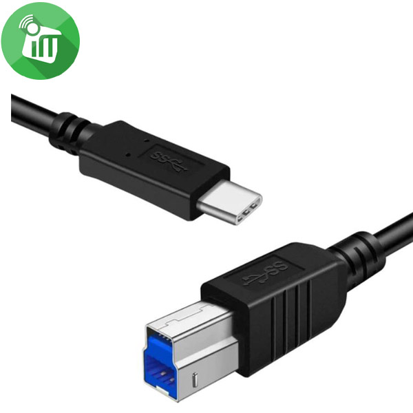 Onten OTN-69006 Type-C to USB-B (3.0) 10Gbps Printer Cable (1M)