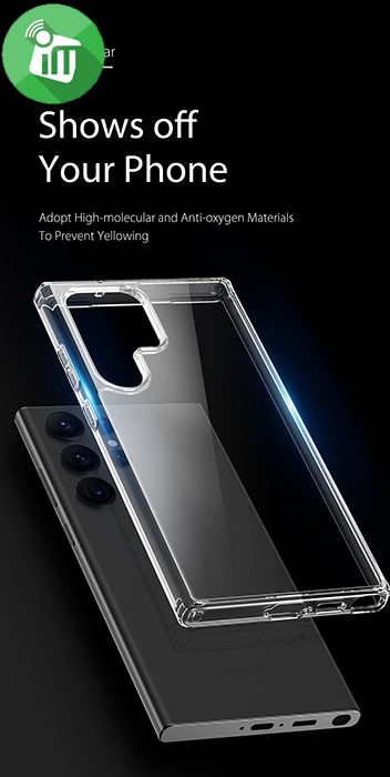 RAIGOR INVERSE Crystal Series Case Samsung Galaxy S23 Ultra