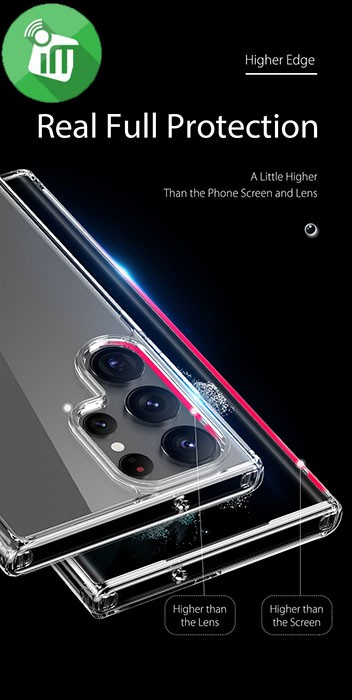 RAIGOR INVERSE Crystal Series Case Samsung Galaxy S23 Ultra