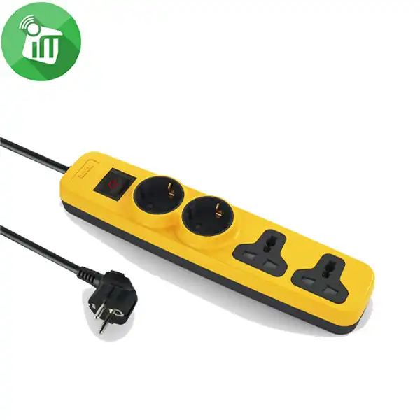 iLock Power Strip 4 Outlets Sockets (2 Schuko + 2 Universal) 2M - Image 5
